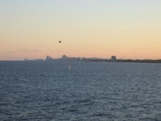 Miami From the Sea ~ WritingML works great in descriptions:
 A beautiful Miami skyline. 
