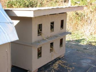 First kitty condo. ~  Our first condo that we builti}