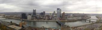 Downtown Pittsburgh ~ Panoramic view.