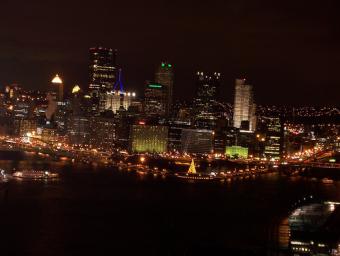 Pittsburgh Night Lights ~ More Pittsburgh at night.
