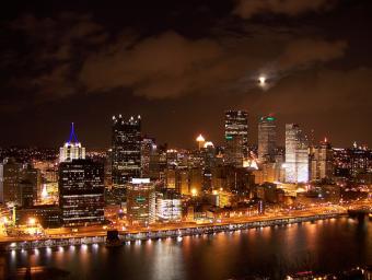 Pittsburgh at Night ~ Pittsburgh at night.