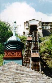 Monongahela Incline ~ Years ago, there were 17 inclines in Pittsburgh.  There are two left - the Monongahela Incline and the Duquesne Incline.
