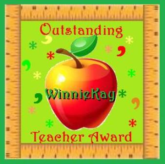 Teacher Award ~  A Gift from  [Link To User sisrandez]  