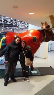 Moe and I with the Moose, Take 2 ~ 