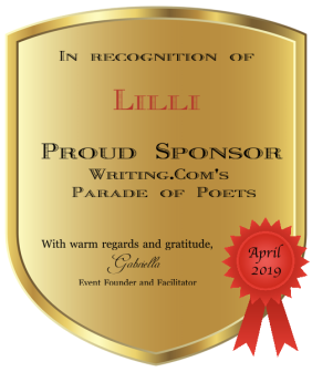 Parade of Poets - Sponsor Award ~ from  [Link To User gabriellar45] 