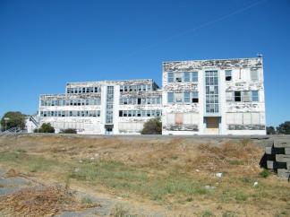 Abandoned Bldg 755, Naval Nuclear Power School, Mare Island ~ I attended Naval Nuclear Power School here from June to December, 1973