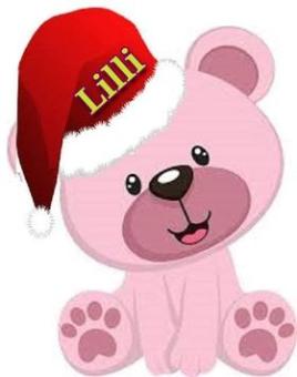Teddy Bear ~  A gift from my Secret Santa, 2020! 