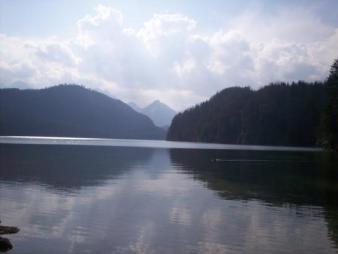 Lake ~  Near Schloss Neuschwanstein. 