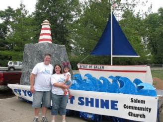 The Float ~  Our parade float. 