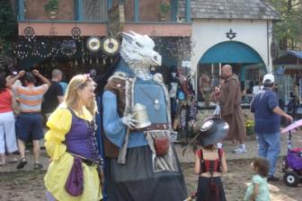 Renaissance Festival ~ What is this - A Griffin?