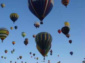 Balloon Fiesta ~ At the Mass Ascension