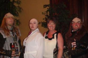 Do these Klingons make my butt look fat? ~ I'm the one who's NOT bald.