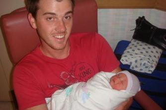 My Handsome son Eli with Isaiah ~ Eli and his newest nephew