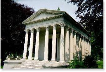 Hugh Chisholm's Tomb ~ In a Portland, Maine Cemetery