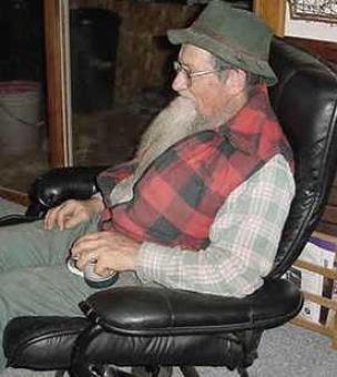 Dad in His Chair 2003 ~  No description included. 