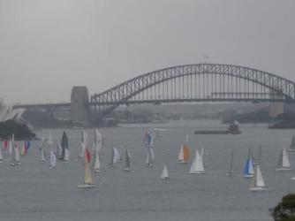 Sydney Harbor ~   This is the beautiful Harbor Bridge at the Sydney Harbor.  