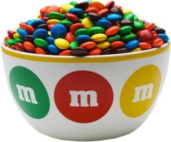 Georgie's Bowl of M&Ms ~  No description included. 