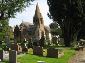 Cemetery ~ Image for Poem - The Monsignor's Grave