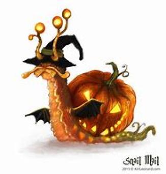 halloween snail mail ~  No description included. 