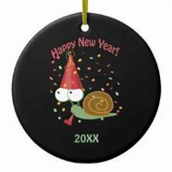 New Year Snail ~  No description included. 