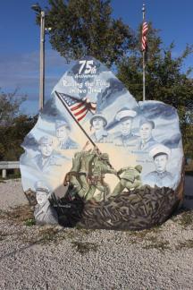 Freedom Rock - Another View ~ The Freedom Rock (also known as the Patriotic Rock) is a 12-foot-tall (3.7 m) boulder located along Iowa Highway 25 near Menlo in western Iowa approximately one mile (1.6 km) south of exit 86 on Interstate 80. The boulder weighs approximately 56 short tons (51 t; 50 long tons).

The rock is located on private property and was used for graffiti. Since 1999, however, it is repainted every year in time for Memorial Day with the purpose of thanking U.S. veterans and their families for their military service and sacrifice. The rock is painted by Ray "Bubba" Sorensen II from Greenfield.  Sorensen is not commissioned or paid to...