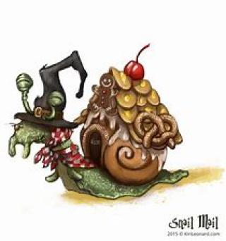 Gingerbread Snail Mail ~  No description included. 