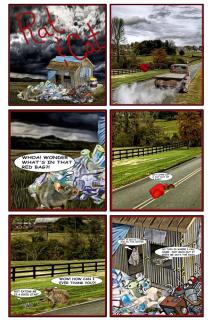 RAT & CAT ISSUE # 1 ~  Circumstances throw a Rat and a Cat together 