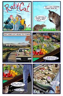 RAT & CAT ISSUE # 4 ~ RAT and CAT off to the market