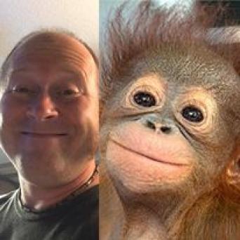 LOOK A LIKES ~ My son Mike being funny.