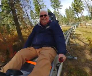 Riding The Alpine Coaster In Kalispell ~  This was such a blast! 