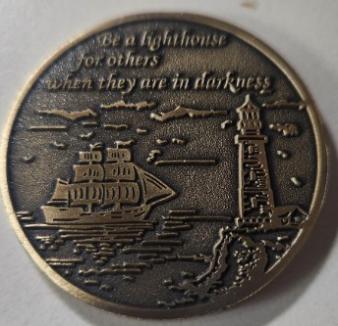 Lighthouse Challenge Coin ~  No description included. 
